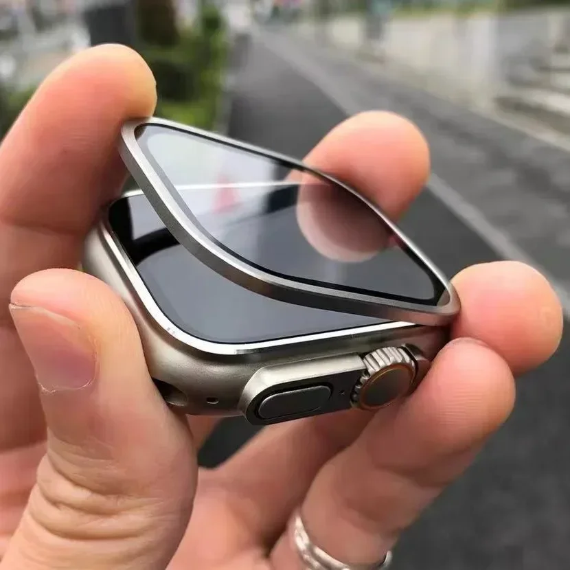 Aluminium Alloy Case+Tempered  - مراجعة Apple Watch Band وسعره