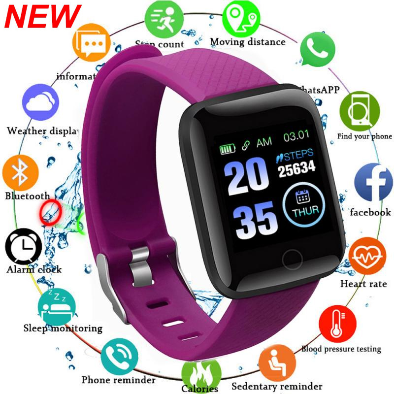 116plus ساعة ذكية للرجال والنس - مراجعة Smartwatch Sports Watches For Women وسعره