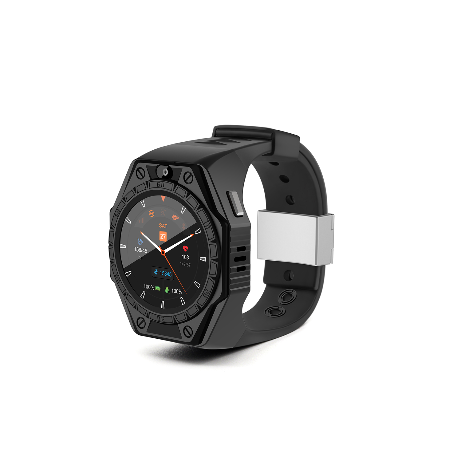 تصميم احترافي مضاد للتفكيك ومق - مراجعة Hybrid Smartwatch وسعره