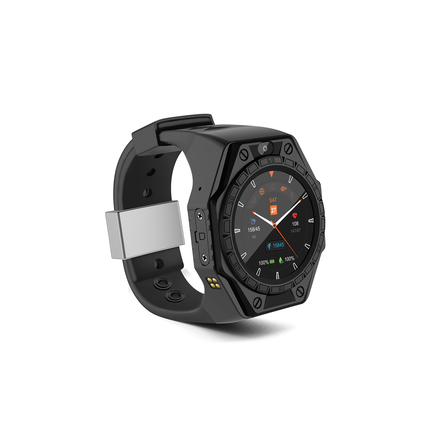 تصميم احترافي مضاد للتفكيك ومق - مراجعة Hybrid Smartwatch وسعره
