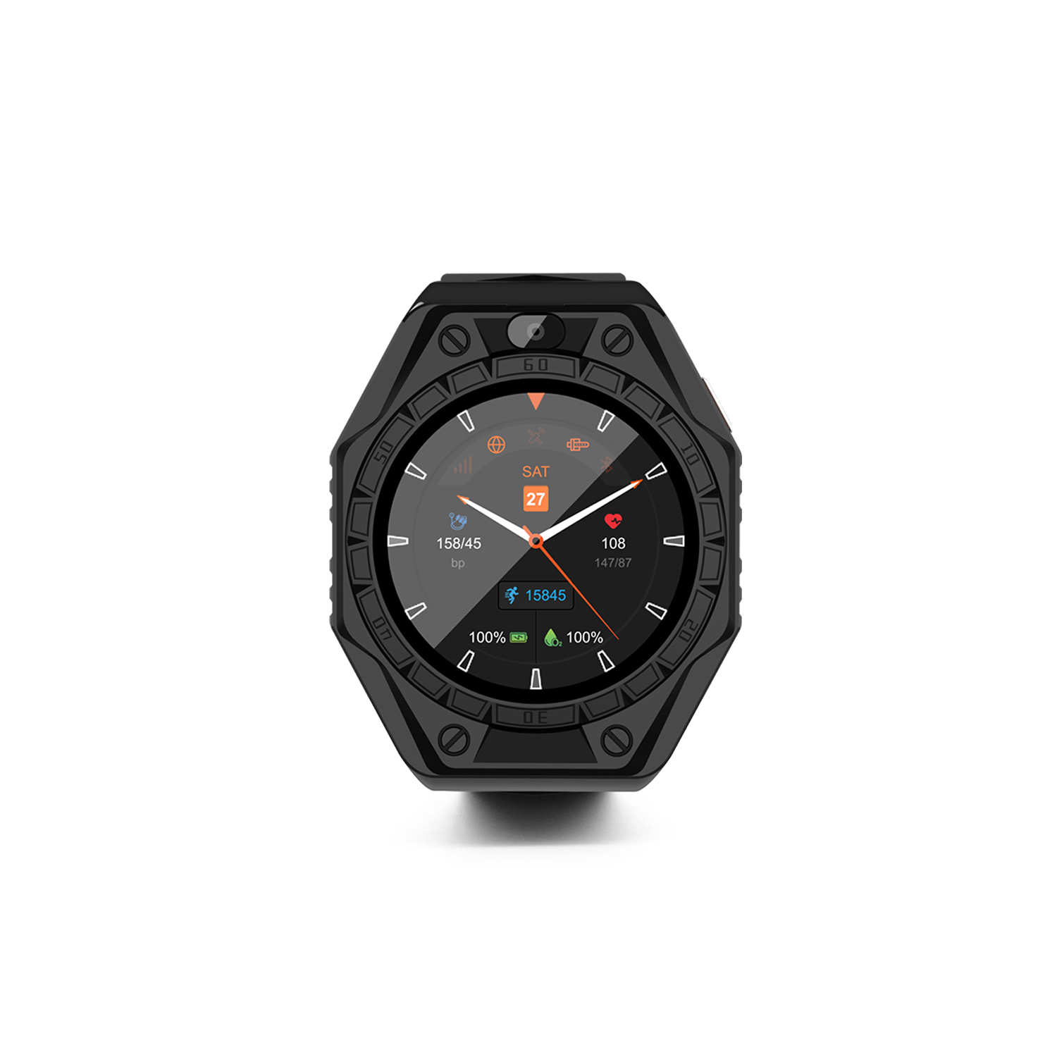 تصميم احترافي مضاد للتفكيك ومق - مراجعة Hybrid Smartwatch وسعره