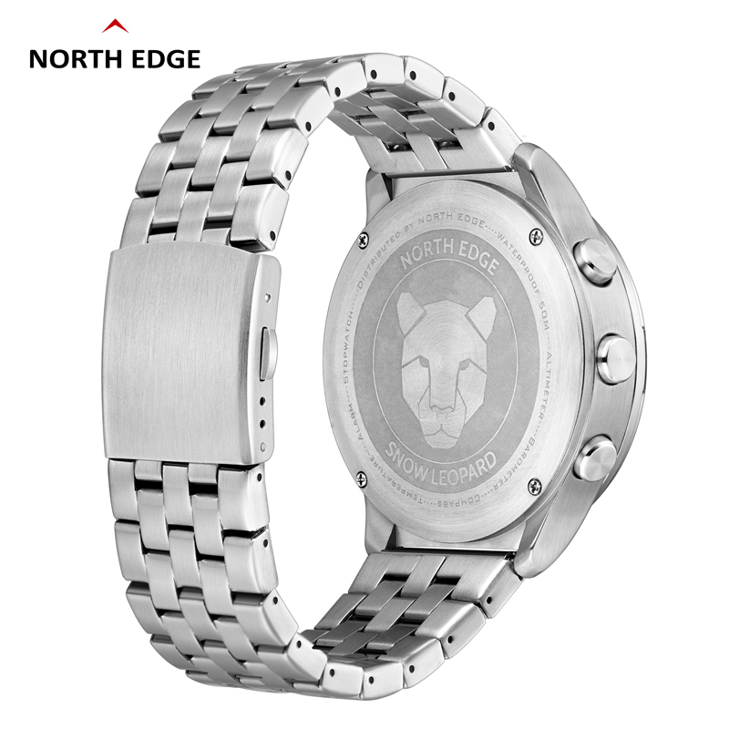 NORTH EDGE ساعة رقمية رياضية ل - مراجعة Hybrid Smartwatch وسعره